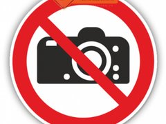 semne de interzicere interzis fotografiatul